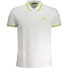 One Size Polotrøjer Cavalli Class Hvid Cotton Polo Shirt Color_Hvid, Herre, Hvid, L, M, newwithtags, Polo Shirt Men Clothing, Polo shirts, White, XL