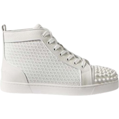 Christian Louboutin Trainers Christian Louboutin Lou Spikes Orlato Studded High-Top M - White