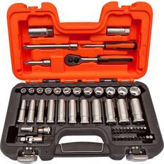 Long socket set Bahco S330L Head Socket Wrench