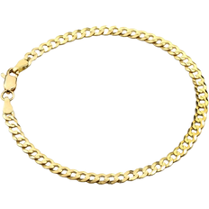 Unisex Bracelets Floreo Curb Cuban Chain Bracelet - Gold