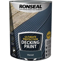 Ronseal Ultimate Protection Deck Wood Paint Charcoal 5L