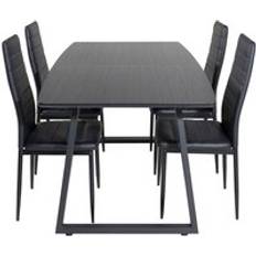 Ebuy24 IncaBLBL Matgrupp Utdragbart Bord 160 200 cm Matbord