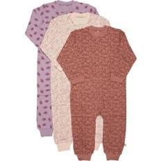 Multifarvet Jumpsuits Børnetøj Pippi Pige Natdragt Pink