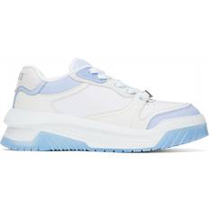 Versace Trainers Versace White & Blue Odissea Sneakers 5UA8P-Blue Hydrange IT