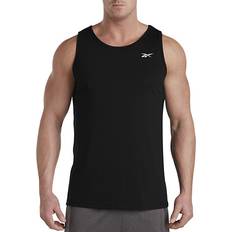 Reebok Tank Tops Reebok Big & Tall Performance Jersey Tech Tank Top Black 7XLT