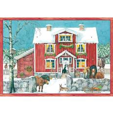 Coppenrath Nordic christmas advent calendar 35 x 24.5 cm iridescent glitter