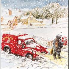 Woodmansterne Royal mail last post christmas advent calendar 230mm x 230mm â 24 doors