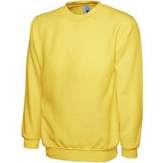 Unisex - Yellow Jumpers Uneek Classic Sweatshirt UC203 Yellow Colour: Yellow