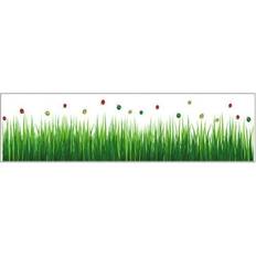 Glthekty Grass Sticker Backdrop Wall Decor