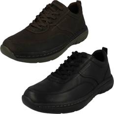 Clarks Derby Clarks Fritidssneakers - Sort