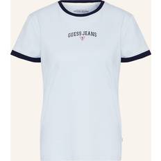 Guess Herren Bekleidung Guess JEANS T-Shirt HELLBLAU