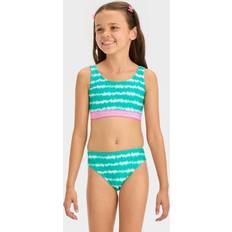 Cat & Jack Girls' Electric TieDye Bikini Set