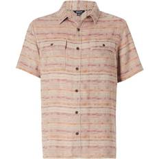 Herr - Modal Skjortor Sherpa Tharu Journey S/S Skjorta Färg beige