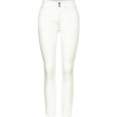 Damen - W38 Jeans Street One Jeans white denim white denim