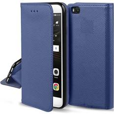 TPF Products Fodral till Motorola Moto G34 5G Plånboksfodral med magnetisk stängning Blå