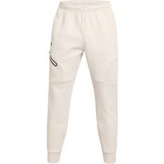 Pantalones & Shorts Under Armour Unstoppable Flc Jgr Eu Anthracite Male Beige