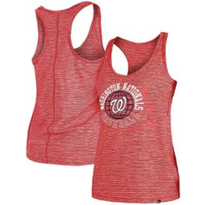 New Era Tank Tops New Era Women's Red Washington Nationals Active Racerback Tank Top Red