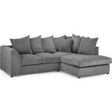 H&M Right Arm Harley Jumbo Cord Corner Sofa