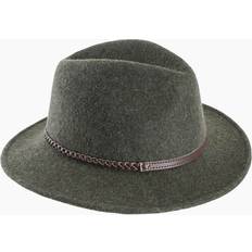 Barbour Hats Barbour Olive Melange Tack Fedora Olive Melange