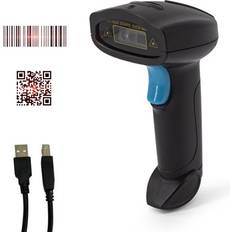 Cheap Scanners Tomshoo Sold by: Free Choice, 1D 2D Barcode Scanner Handheld USB Wirelss Bar Code Reader Manual TriggerAuto Continuous Scanning Support Paper Code Compatible with Windows Android for Supermarket Retail Store Library Log