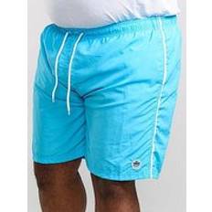 D555 Yarrow Full Length Swim Short Blue, Blue, 8Xl, Men 8XL