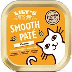 Lily's kitchen Cats Pets Lily's kitchen Natural Adult Pat? Cat Food Tray Chicken Grain-Free Recipe