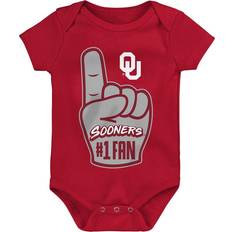 Florals Bodysuits Children's Clothing Outerstuff Newborn Oklahoma Sooners Fan Foam Finger Bodysuit Crimson, 0-3 Months NCAA Youth Apparel at Academy Sports