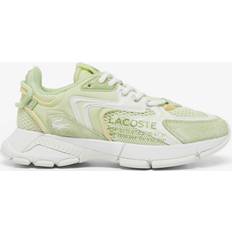 Lacoste Green Trainers Lacoste Women's L003 Neo Trainers Light Green White