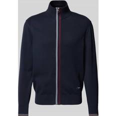 Hombre - Rojo Cárdigans Tommy Hilfiger Cárdigan - Navy/Rojo/Blanco