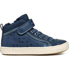 Fermeture Éclair Sneakers Geox Kalispera Fille Bleu Aviateur