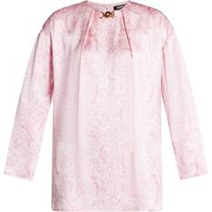 Versace Blouses Versace Barocco-print silk blouse women Silk Pink