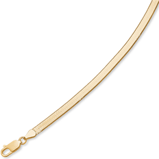 Ametyster Armbånd Støvring Design Slange armbånd forgyldt sølv. 4,49mm 21cm