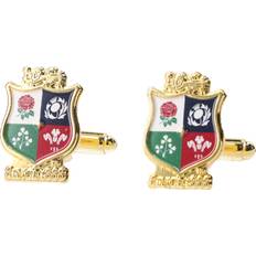 Herren Manschettenknöpfe British & Irish Lions Full Colour Crest Cufflinks