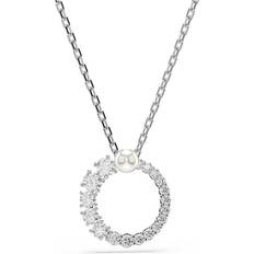 Swarovski Halskæder Swarovski Matrix Pendant Halskæde - Rustfrit Stål