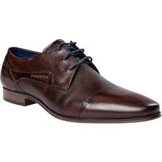 Derby Bugatti Business Schuhe braun