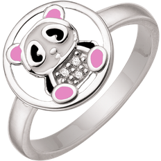 Støvring Design Panda Girls Rodinerat Silver 12323011