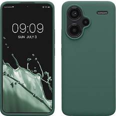 Kwmobile Hülle für xiaomi redmi note 13 pro 5g redmi note 13 pro plus 5g handyhülle Tannengrün 7,70 cm