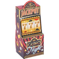 Fun Express Table Decorations Casino Night Slot Machine Favor Boxes 12pcs