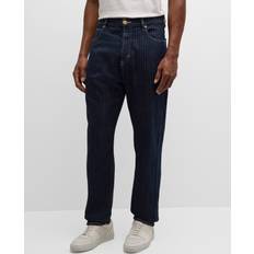 Kenzo Hombre Pantalones vaqueros Kenzo Ticking Stripe Straight Leg Jean - Blue