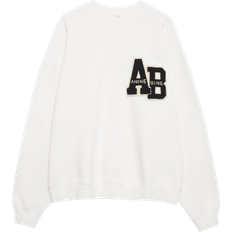 Miles Oversized Sweatshirt Letterman - Off White 