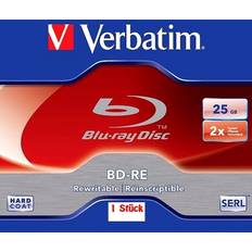 Stockage Optique Verbatim BD-RE 25GB 2x Jewelcase