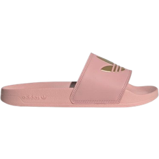 Rosa Slides Adidas Adilette Lite - Wonder Mauve/Matte Gold