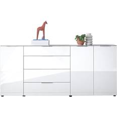 Stella Trading Santorin White Chest of Drawer 226x99cm