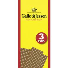 Pålægschokolade Galle & Jessen Mælke Pålægschokolade 3stk 4pack