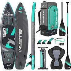 Bluefin Cruise SUP Boards Premium Stand Up Inflatable Paddle Board Stable Design Non-Slip Design with Fibreglass Paddle & Accessories