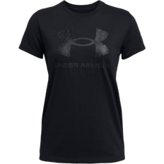 Under Armour Women's Rival Logo Short Sleeve T-shirt - Black