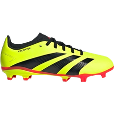 Adidas Green Sport Shoes adidas Junior Predator 24 League FG - Team Solar Yellow 2/Core Black/Solar Red