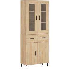 Metal - Natural Cabinets vidaXL 3198548 Sideboard 69.5x180cm