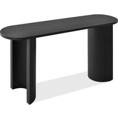 Oval Console Tables Bed Bath & Beyond DWEN-CONSOLE-BK-60 Console Table 15x60"