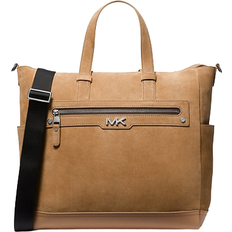 Suède Handtassen Michael Kors Varick Suede Tote Bag - Camel